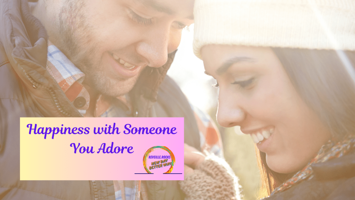 Couple adoring each other