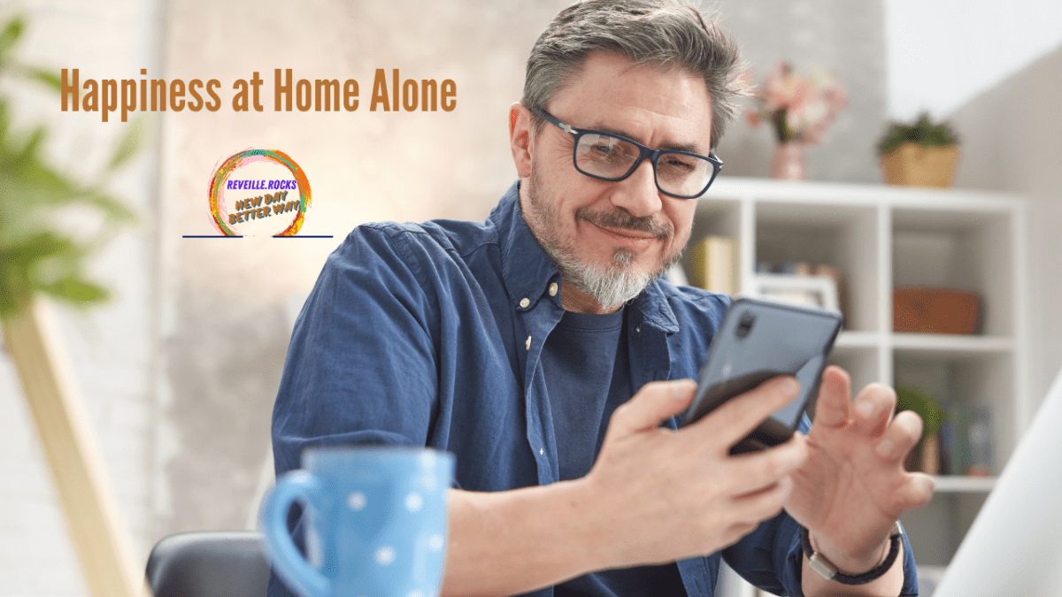 Happiness is what you make of any situation.