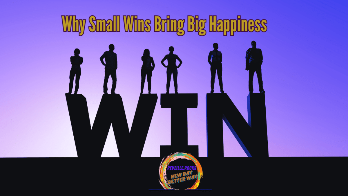 People gathering on a WIN.