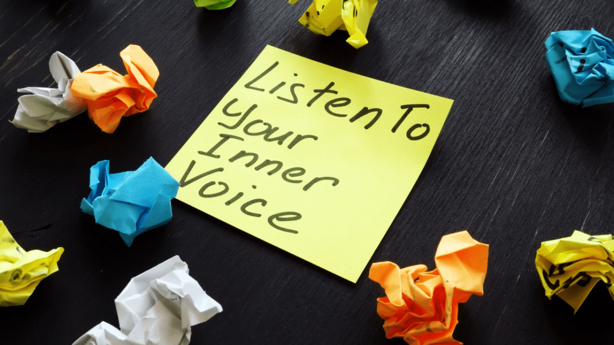 Be Easy on Your Inner Critic 